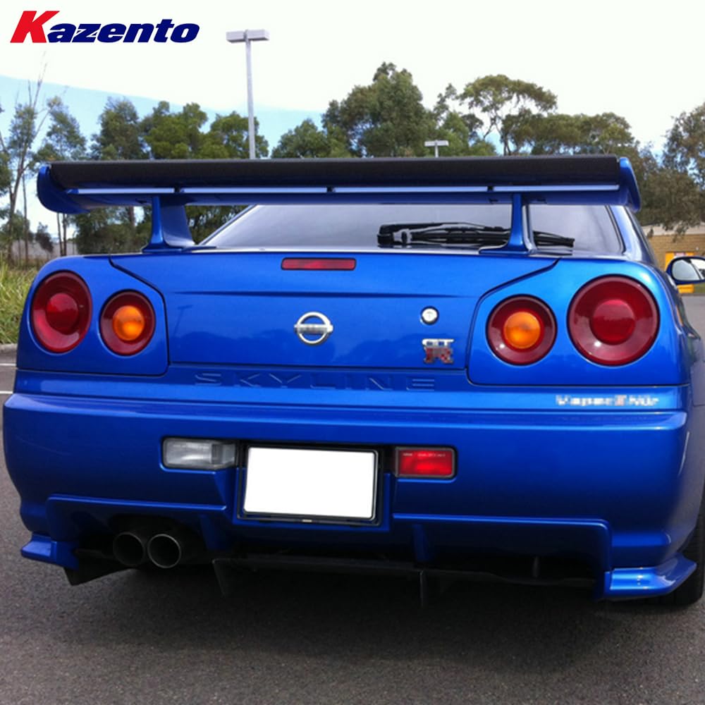 Amazon | Kazento For 日産 スカイライン R34 GTR OEM リアスポイラー